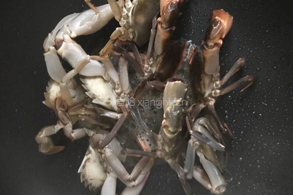 香葱局蟹的做法图解4