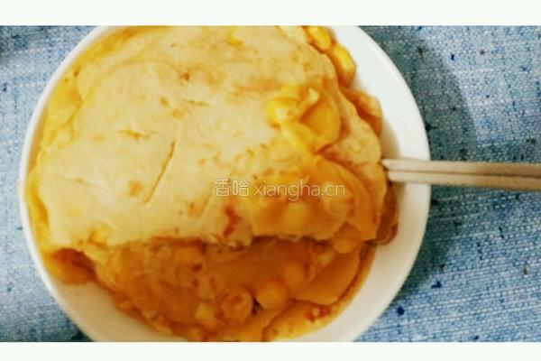 奶香玉米饼的做法图解5