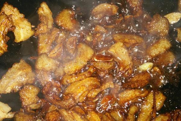 豆角炒肉的做法图解5