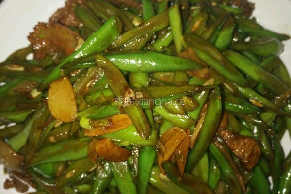 豆角炒肉的做法图解7