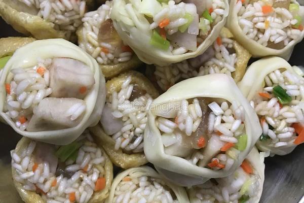 油豆腐让糯米的做法图解4