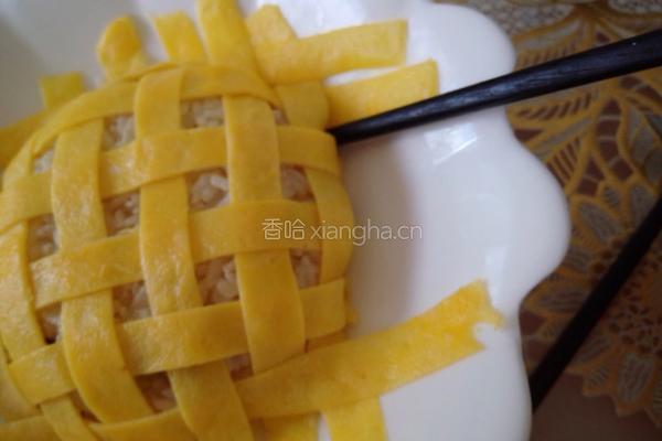 向日葵肉丁炒饭的做法图解8