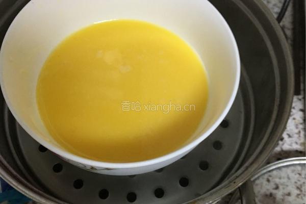 虾仁鸡蛋羹的做法图解4