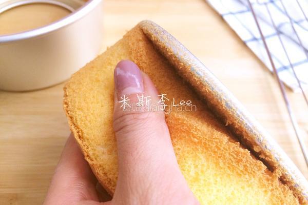 六寸戚风蛋糕（附脱模技巧）的做法图解23