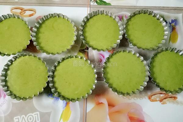 抹茶蒸蛋糕的做法图解8