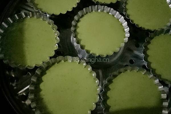 抹茶蒸蛋糕的做法图解9