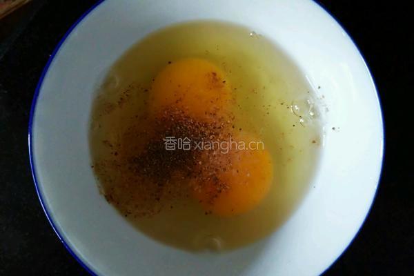 抱蛋尖椒碎的做法图解2