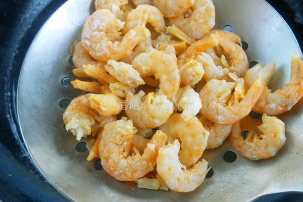 海米香菇油菜的做法图解7