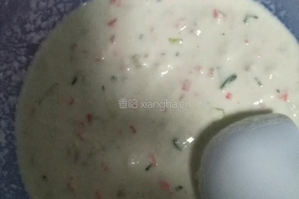 蔬菜饼的做法图解2