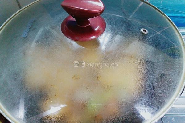大葱烧豆腐的做法图解9