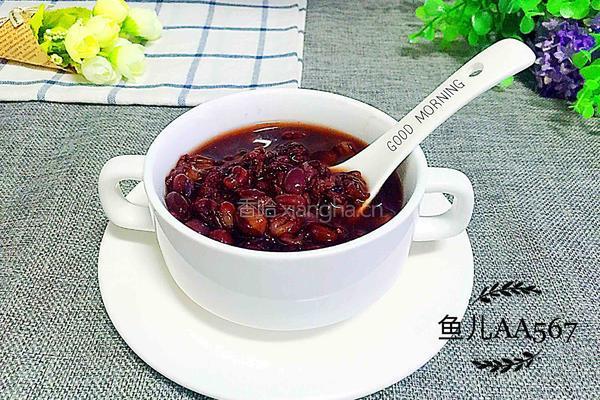 红小豆紫米粥的做法图解4