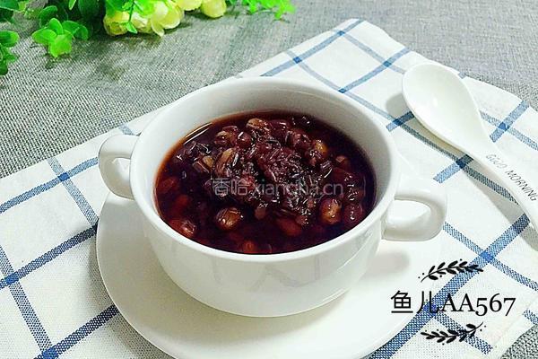 红小豆紫米粥的做法图解5