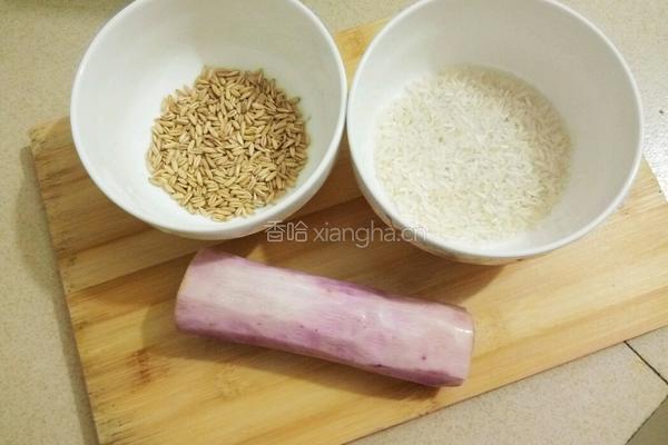 山药燕麦粥的做法图解1