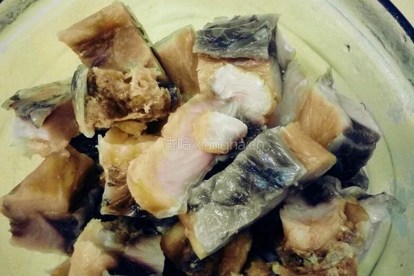 豆豉腊鱼的做法图解3