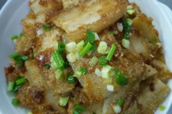 煎粉蒸肉的做法图解3