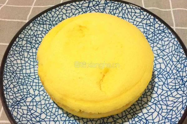 蒸戚风蛋糕的做法图解7