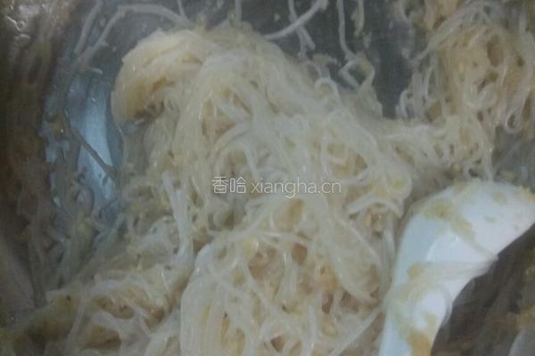 蒜茸粉丝开边虾的做法图解2