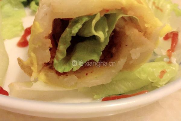 煎饼果子的做法图解9