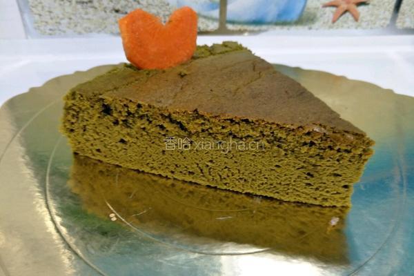 10寸抹茶戚风蛋糕