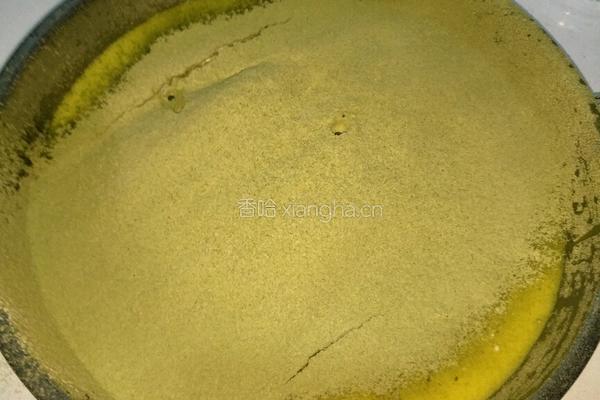 10寸抹茶戚风蛋糕的做法图解7