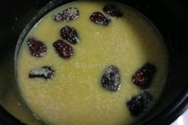 小麦胚芽红枣粥的做法图解6