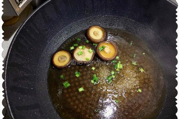 香菇菜心的做法图解6