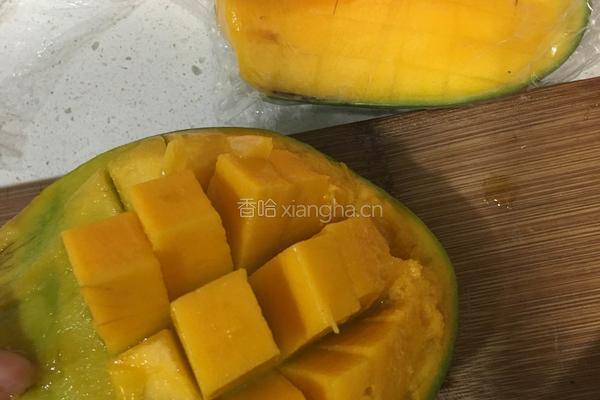 芒果冰激凌的做法图解2