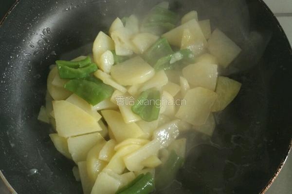 青椒炒土豆片的做法图解6
