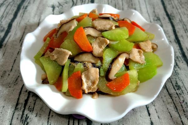 青笋香菇炒肉的做法图解8