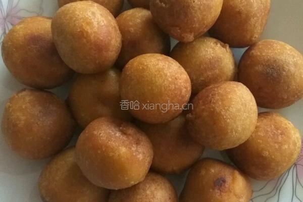 黄米面圆子的做法图解9