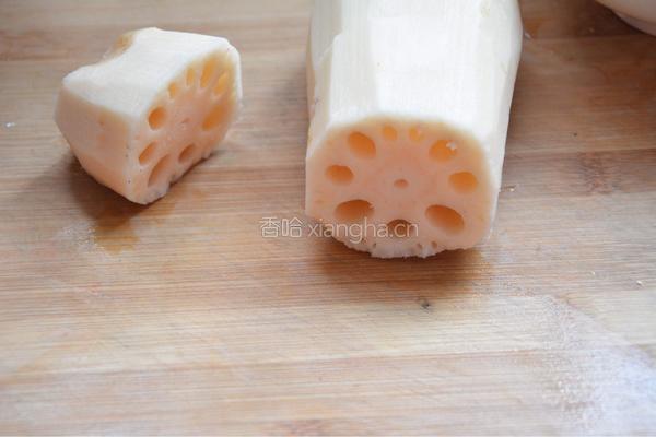 糯米甜藕的做法图解3