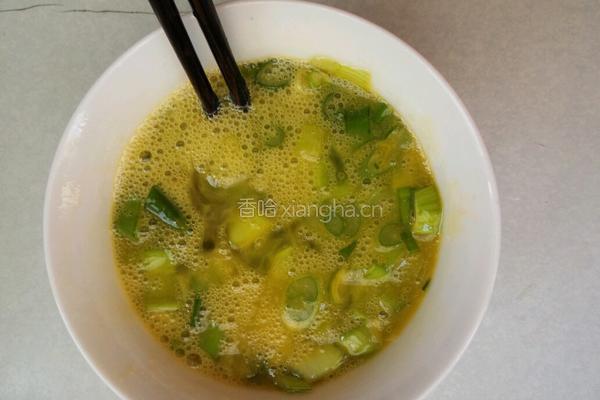 鸡蛋炒凉粉的做法图解4