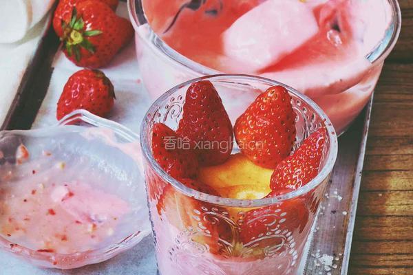 少女十八岁 草莓乳酪慕斯/冰淇淋蛋糕的做法图解12
