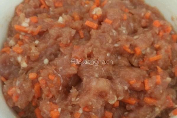 可包饺子与馄饨的肉馅的做法图解11