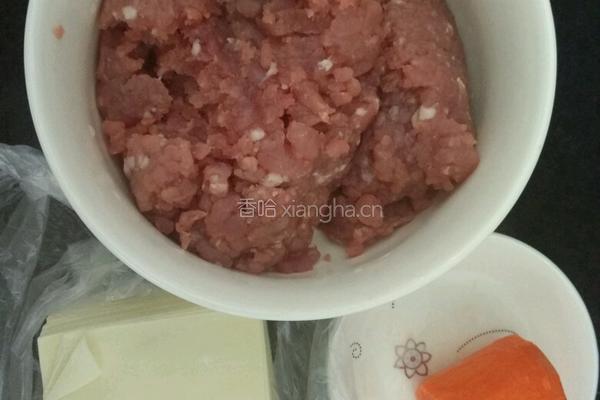 可包饺子与馄饨的肉馅的做法图解2