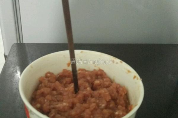 可包饺子与馄饨的肉馅的做法图解9
