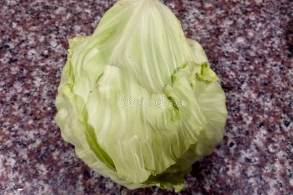 糖醋白菜的做法图解1