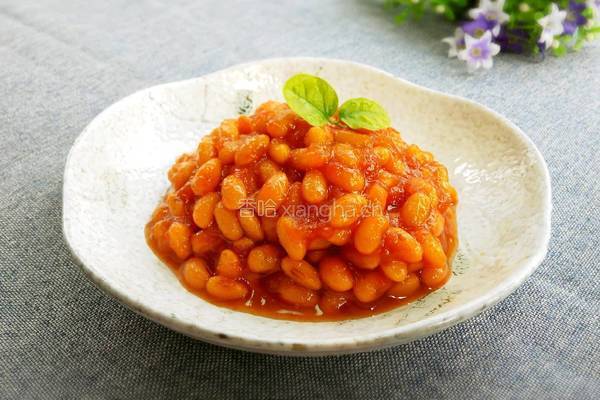 茄汁黄豆的做法图解12