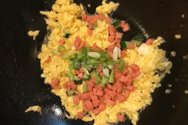 家常蛋炒饭的做法图解3