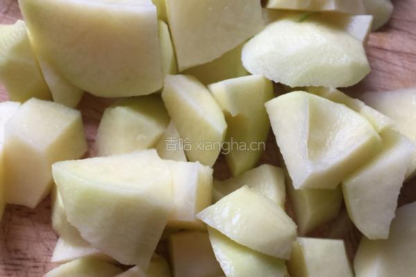 豆角炖土豆的做法图解2