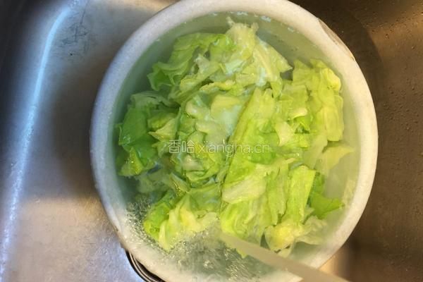 手撕包菜的做法图解4