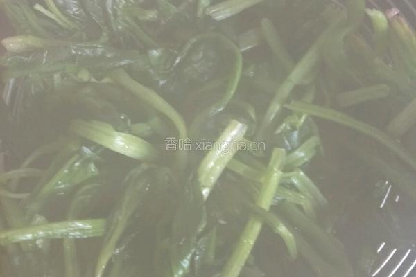 荠菜丸子的做法图解4