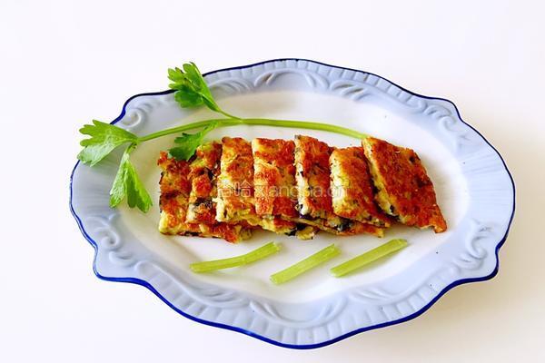 蔬菜饼的做法图解7