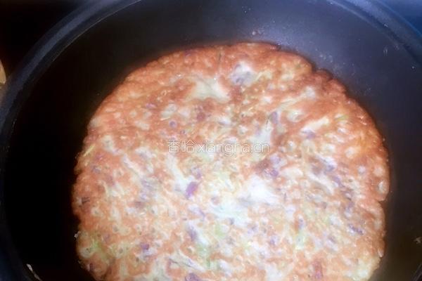 蔬菜饼的做法图解6