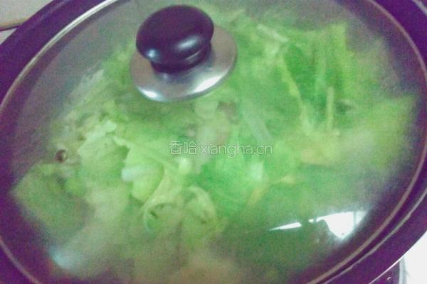 蔬菜豬油炒飯的做法图解2