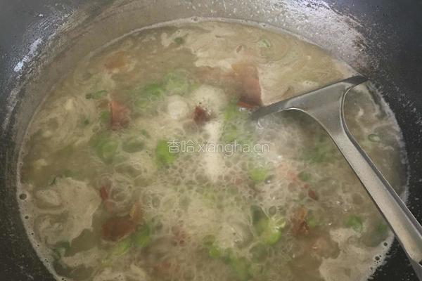 豆米汤圆的做法图解8