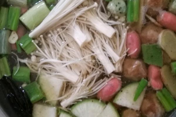 自制火锅的做法图解4