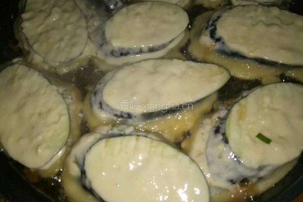 煎茄子盒的做法图解12