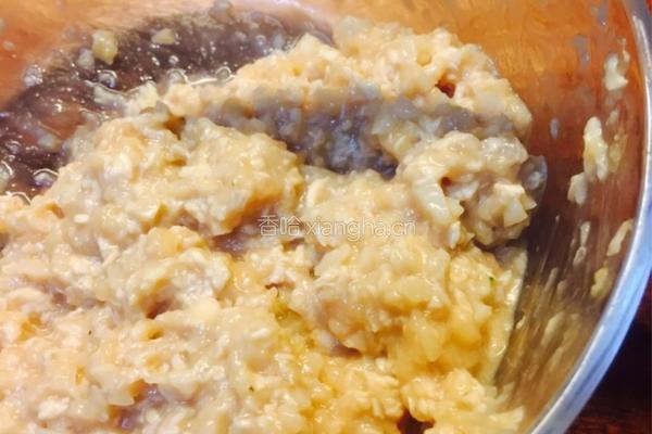 清蒸马蹄鸡肉饼的做法图解9