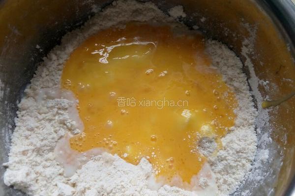 黑芝麻咸香饼干的做法图解2